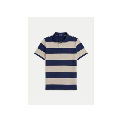 Polo Ralph Lauren Polo 710941434001 Granatowy Custom Slim Fit Polo Ralph Lauren XXL MODIVO