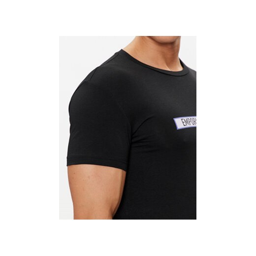 Emporio Armani Underwear T-Shirt 111035 4R517 00020 Czarny Slim Fit XL MODIVO