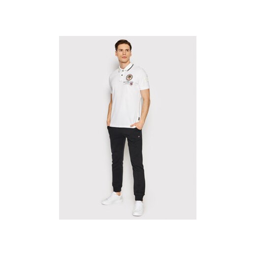 Napapijri Polo Gandy 4 NP0A4H8R Biały Regular Fit Napapijri L MODIVO
