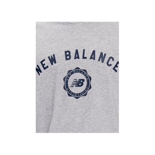 New Balance T-Shirt Sport Seasonal Graphic MT31904 Szary Relaxed Fit New Balance XXL MODIVO