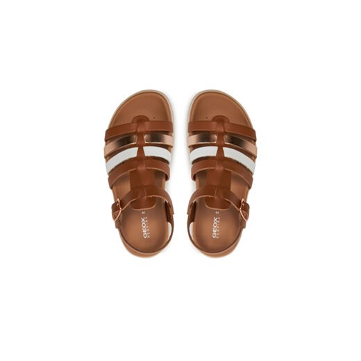 Geox Sandały J Sandal Soleima Gir J35GSB 043CF C6A7F S Brązowy Geox 28 MODIVO
