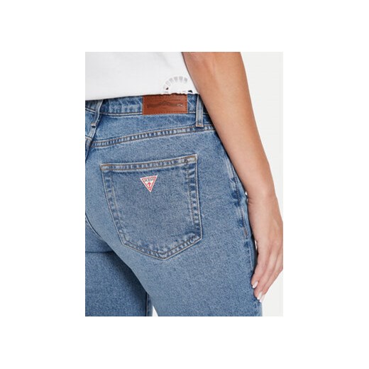Guess Jeansy W4YA98 D5CC5 Niebieski Straight Fit Guess 26_30 MODIVO