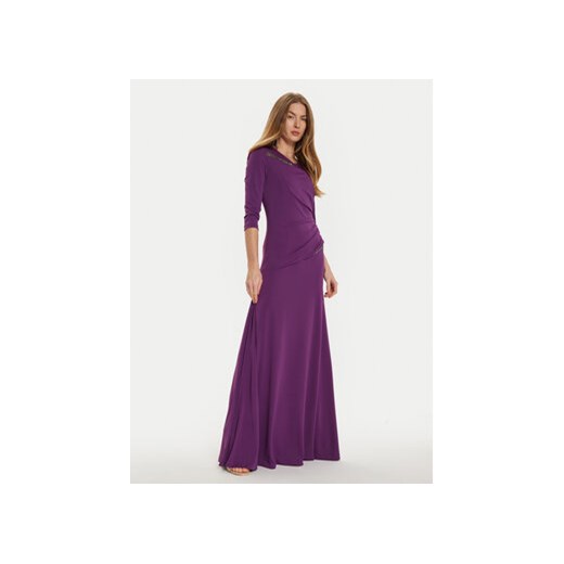 Rinascimento Sukienka koktajlowa CFC0121168003 Fioletowy Slim Fit Rinascimento XS MODIVO