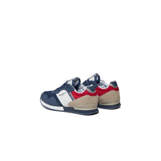 Pepe Jeans Sneakersy London Urban B PBS40002 Granatowy Pepe Jeans 34 MODIVO