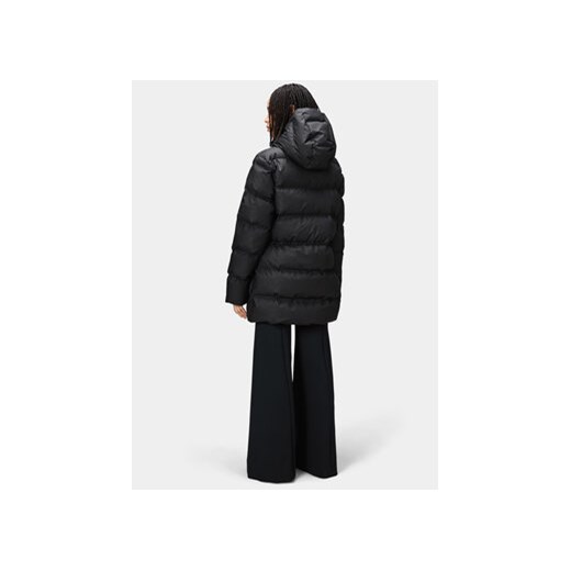 Rains Kurtka puchowa 15160 Czarny Relaxed Fit Rains L MODIVO