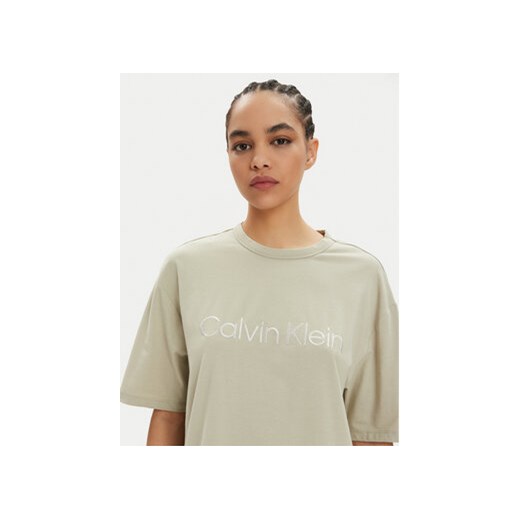 Calvin Klein Underwear T-Shirt 000QS7069E Zielony Relaxed Fit Calvin Klein Underwear XS MODIVO