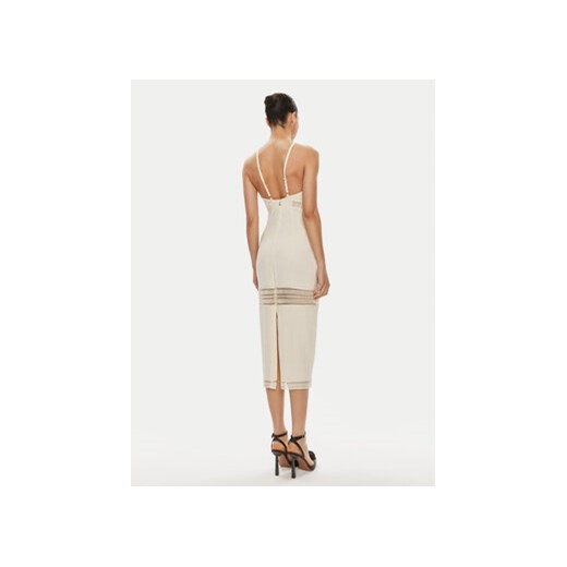 Patrizia Pepe Sukienka letnia 2A2729/A268-W362 Écru Slim Fit Patrizia Pepe 44 MODIVO