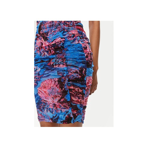 Pinko Sukienka koktajlowa Androgeo Abito 103224 A1OB Niebieski Slim Fit Pinko S MODIVO