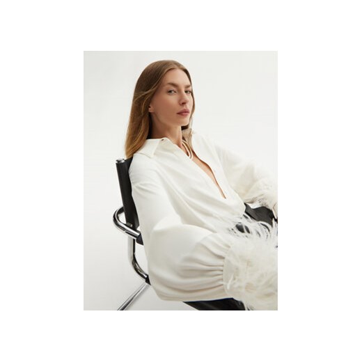 ACCESS FASHION Koszula 44-7044-198 Biały Relaxed Fit Access Fashion S MODIVO