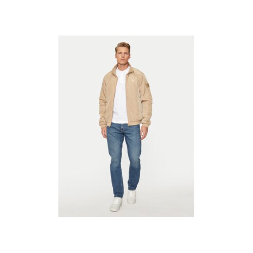 Calvin Klein Jeans Kurtka przejściowa Harrington J30J325592 Beżowy Regular Fit S MODIVO