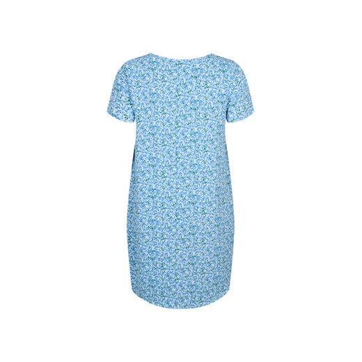 Zizzi Sukienka letnia CA02310P Niebieski Loose Fit Zizzi M MODIVO