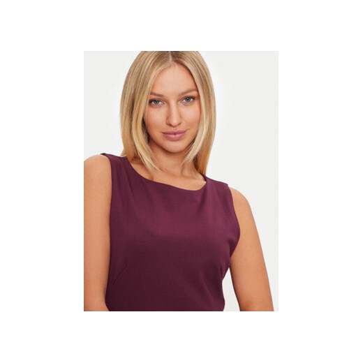 Guess Sukienka koktajlowa Lena W4BK14 KBJP2 Bordowy Slim Fit Guess XL MODIVO