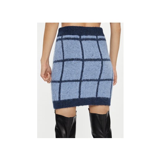Guess Spódnica ołówkowa W3BD0O Z3BP0 Niebieski Slim Fit Guess M MODIVO