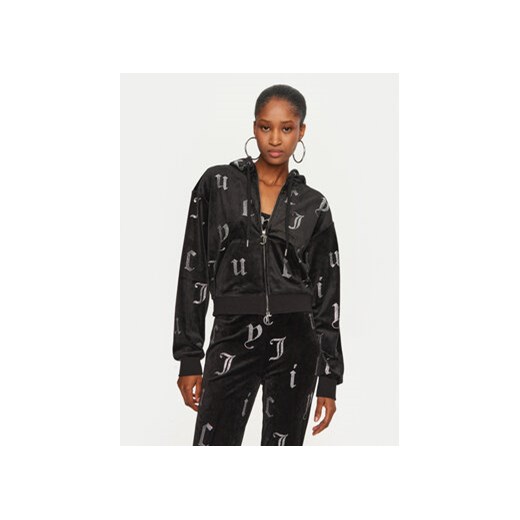 Juicy Couture Bluza Nala JCMAS224251 Czarny Loose Fit Juicy Couture XXS MODIVO
