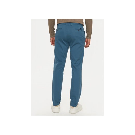 Sisley Chinosy 4AIHSF021 Niebieski Slim Fit Sisley 46 MODIVO