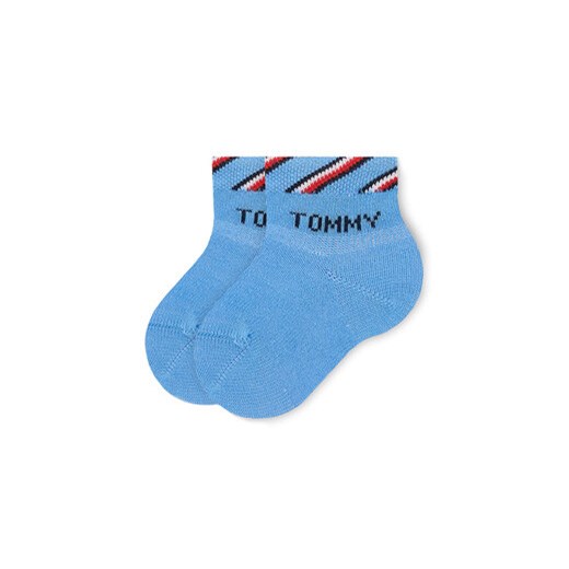 Tommy Hilfiger Zestaw 3 par wysokich skarpet dziecięcych 701220277 Kolorowy Tommy Hilfiger 11_14 MODIVO