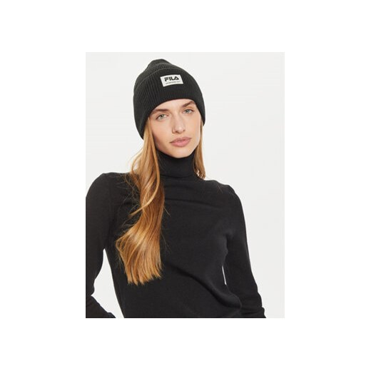 Fila Czapka Bessemer Slouch Beanie FCU0094 Czarny ze sklepu MODIVO w kategorii Czapki zimowe damskie - zdjęcie 176925677