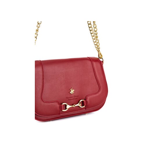 Beverly Hills Polo Club Torebka BHPC-K-045-06 Czerwony one size MODIVO