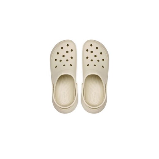 Crocs Klapki Classic Crush Clog 207521 Beżowy Crocs 42_43 MODIVO