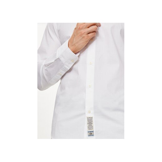 La Martina Koszula YMC002 PP483 Biały Slim Fit La Martina XL MODIVO