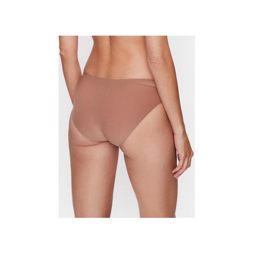 Chantelle Figi klasyczne Soft Stretch C26430 Brązowy Chantelle one size MODIVO