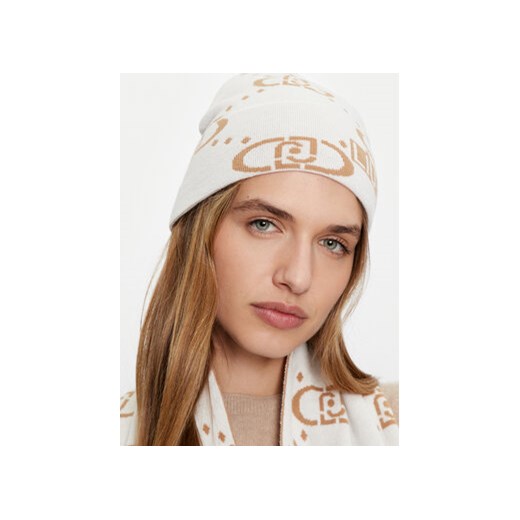 Liu Jo Zestaw Szalik i Czapka 2F4052 M0300 Écru Liu Jo uniwersalny MODIVO