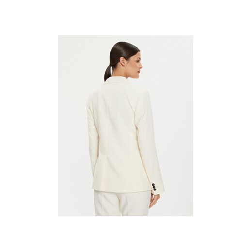 Weekend Max Mara Marynarka Lamine 2425046051 Écru Standard Fit 46 MODIVO