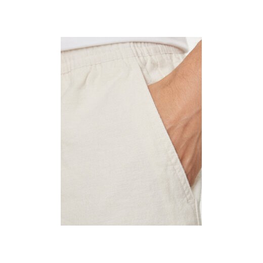 Gap Szorty materiałowe 866195-05 Beżowy Regular Fit Gap XXL MODIVO