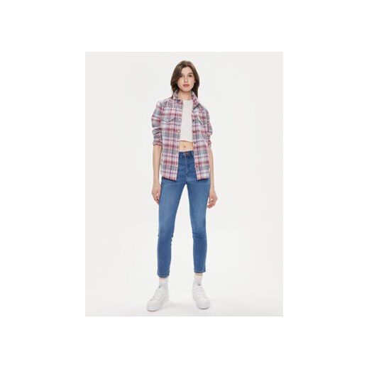 Wrangler Koszula Western 112350328 Fioletowy Slim Fit Wrangler XS MODIVO