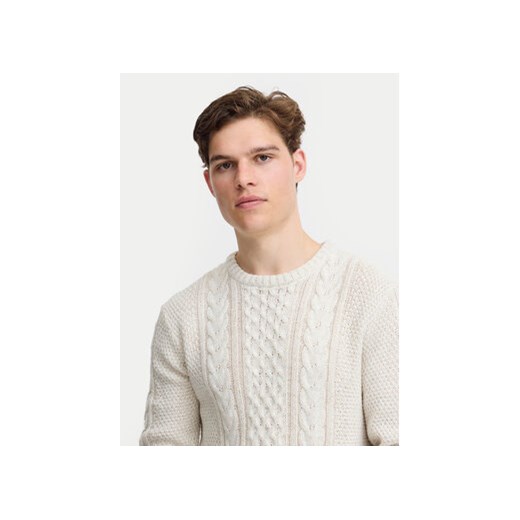 Blend Sweter 20717439 Écru Regular Fit L MODIVO