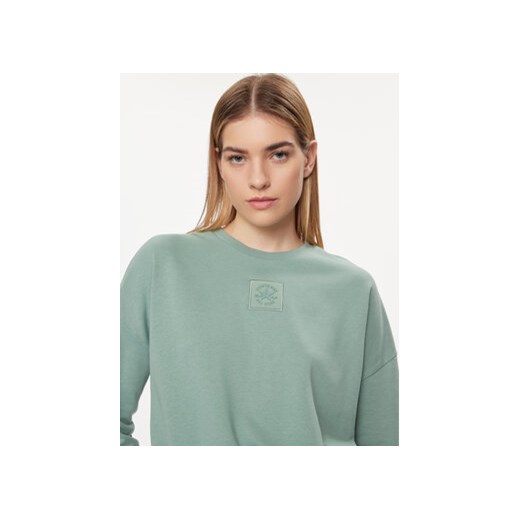 Converse Bluza Chuck Taylor 10027021-A01 Zielony Regular Fit Converse M MODIVO