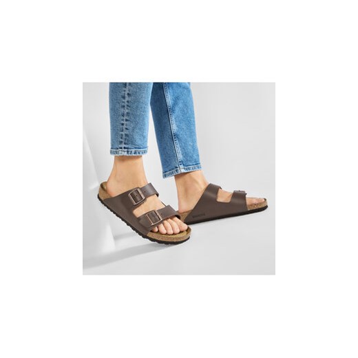 Birkenstock Klapki Arizona 0051701 Brązowy 41 MODIVO
