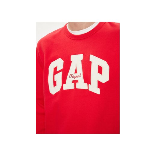 Gap Bluza 852079-08 Czerwony Regular Fit Gap L MODIVO