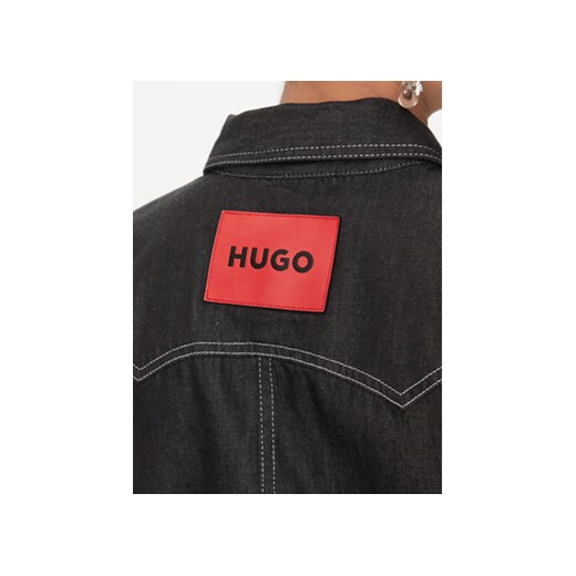 Hugo Sukienka jeansowa Karinne-1 50496059 Czarny Regular Fit 32 MODIVO