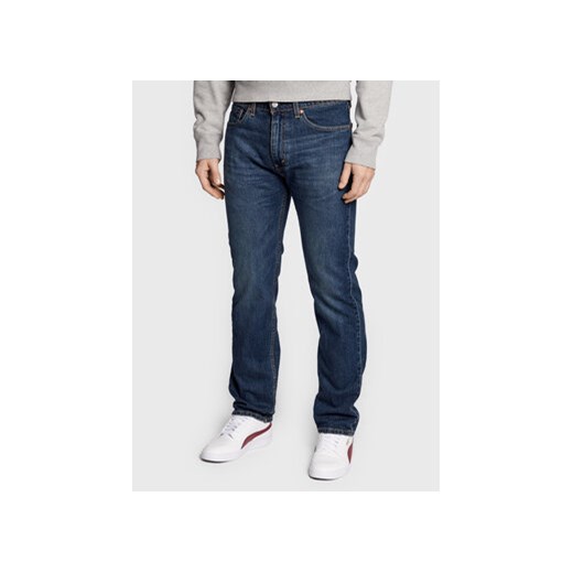 Levi's® Jeansy 505™ 00505-2409 Granatowy Regular Fit 33_32 MODIVO