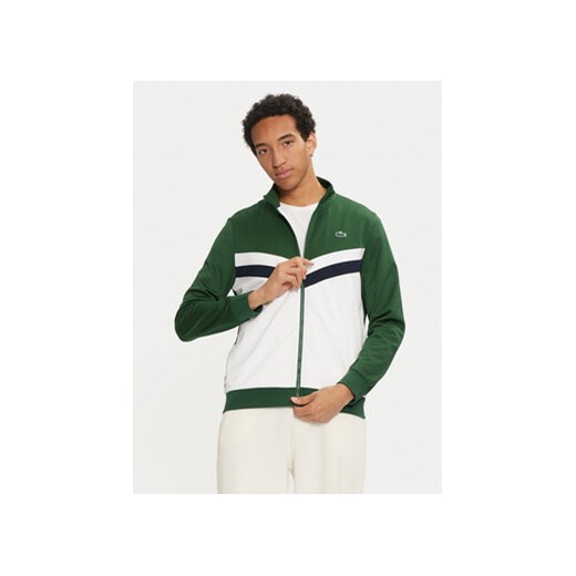 Lacoste Bluza SH2646 Zielony Regular Fit Lacoste 38 MODIVO