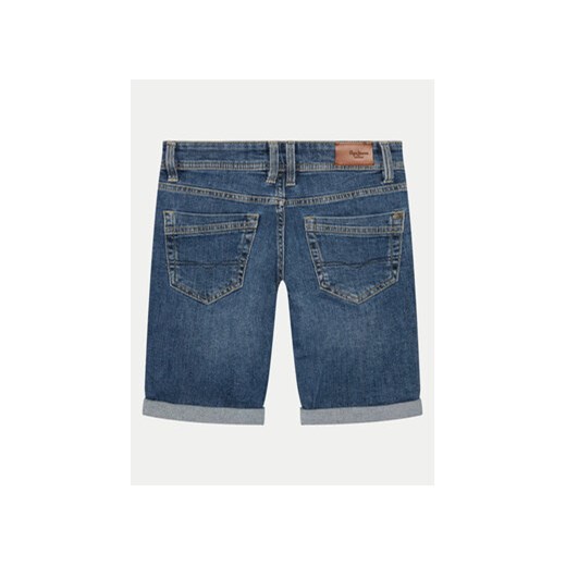 Pepe Jeans Szorty jeansowe Slim Short Jr PB800791MR5 Niebieski Slim Fit Pepe Jeans 10Y MODIVO