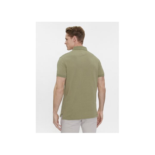 Tommy Hilfiger Polo 1985 MW0MW17771 Zielony Slim Fit Tommy Hilfiger S MODIVO