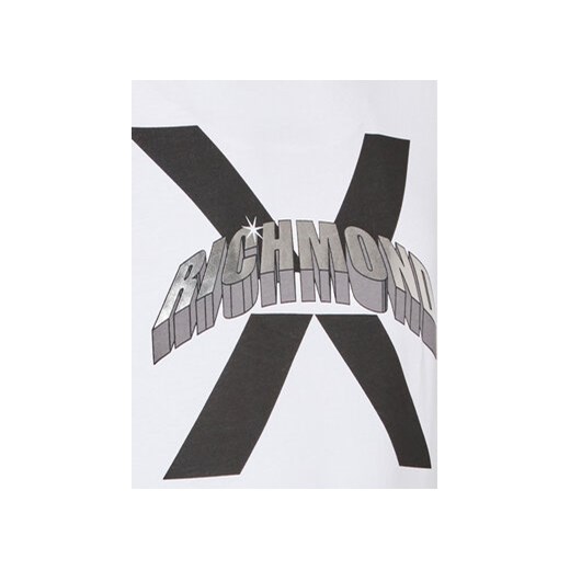 Richmond X T-Shirt UMA23007TS Biały Regular Fit Richmond X S MODIVO