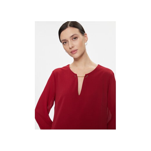 Rinascimento Sukienka koktajlowa CFC0116242003 Czerwony Relaxed Fit Rinascimento S MODIVO