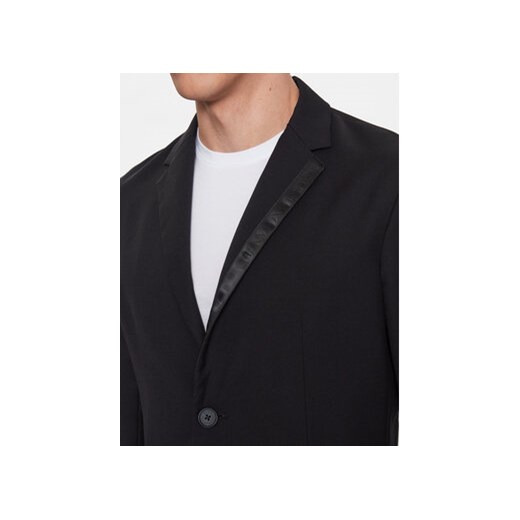 Armani Exchange Marynarka 6RZG44 ZNXZZ 1200 Czarny Regular Fit Armani Exchange 46 MODIVO