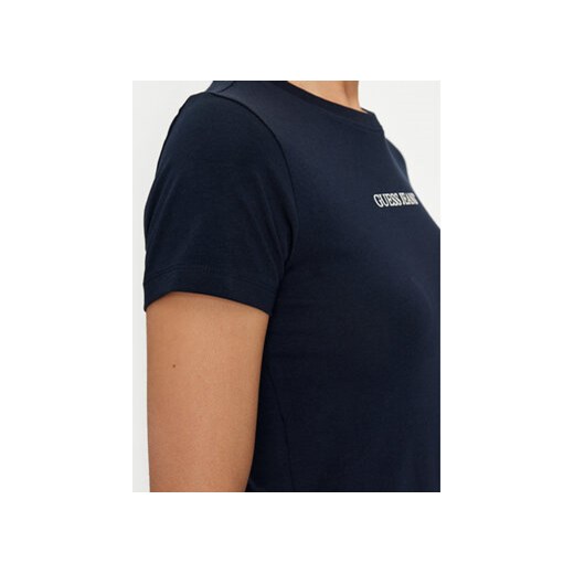 Guess Jeans T-Shirt W4YI01 J1314 Granatowy Slim Fit XXL MODIVO