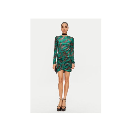 Just Cavalli Sukienka codzienna 77PAO920 Zielony Slim Fit Just Cavalli 44 MODIVO