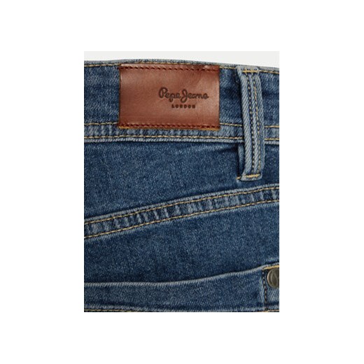 Pepe Jeans Szorty jeansowe Slim Short Jr PB800791MR5 Niebieski Slim Fit Pepe Jeans 10Y MODIVO