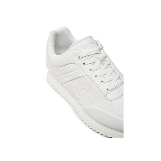 Calvin Klein Sneakersy Runner HW0HW02215 Biały Calvin Klein 39 MODIVO