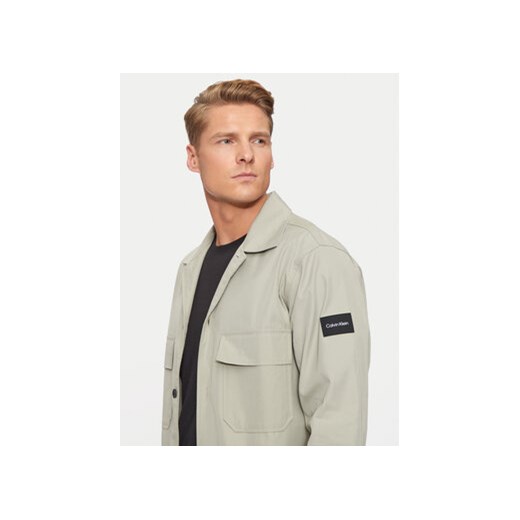 Calvin Klein Koszula K10K109920 Beżowy Regular Fit Calvin Klein S MODIVO