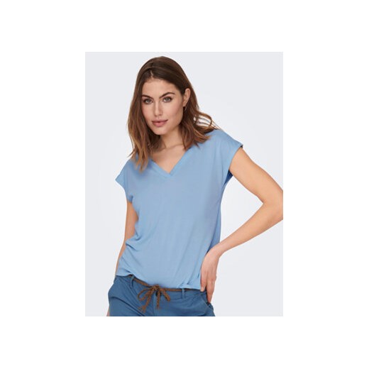ONLY T-Shirt Free 15287041 Błękitny Regular Fit XS MODIVO