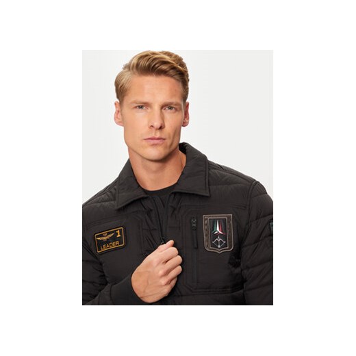 Aeronautica Militare Kurtka bomber 242AB2191CT3375 Czarny Regular Fit Aeronautica Militare 52 MODIVO