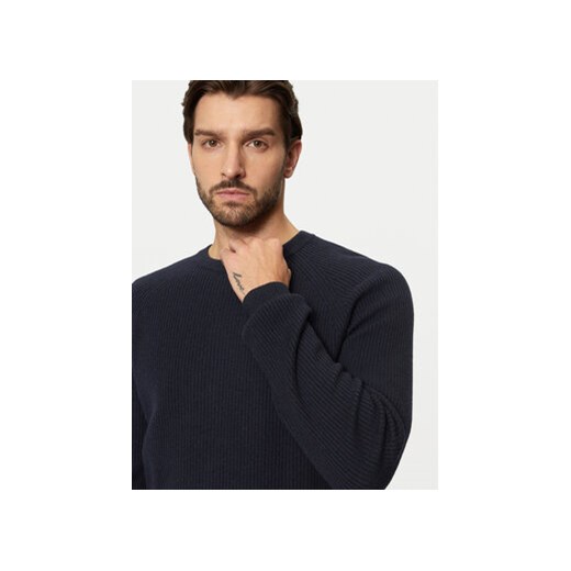 Bugatti Sweter 7400 65563B Granatowy Regular Fit Bugatti M MODIVO