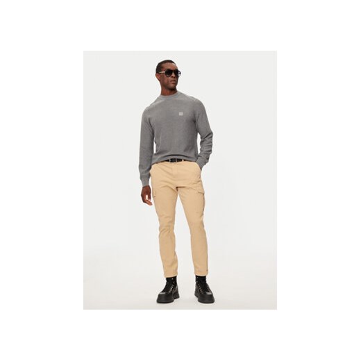 Boss Sweter Anion_S 50527584 Szary Regular Fit XXL MODIVO